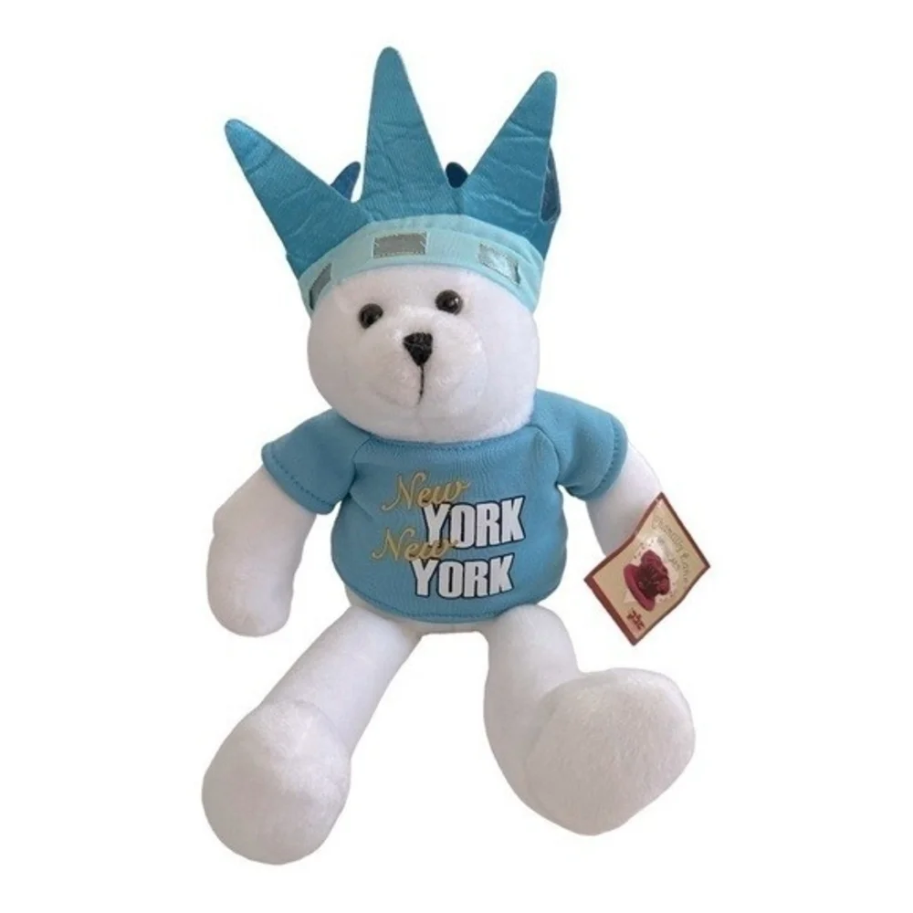 New York Statue of Liberty Bear Plush 12.5